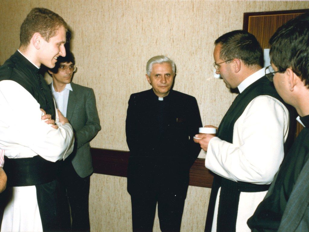 Kardinal Ratzinger In Heiligenkreuz Stift Heiligenkreuz